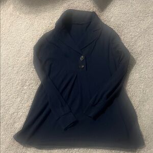 Elegant Navy Women's Top
